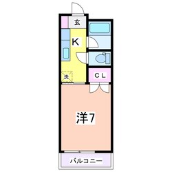 エステート旭町の物件間取画像